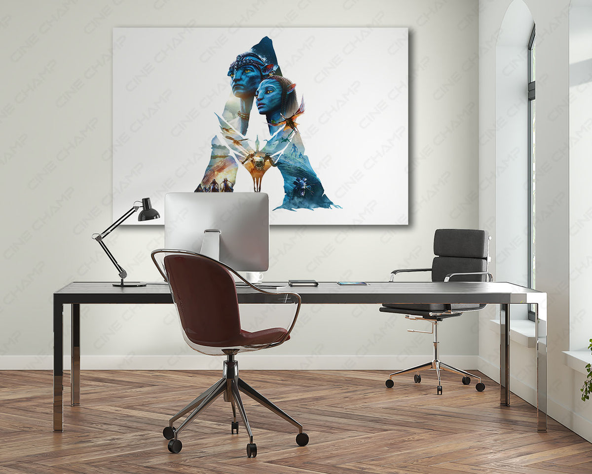 Avatar Logo Gaming Room Wall Art