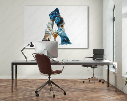 Avatar Logo Gaming Room Wall Art