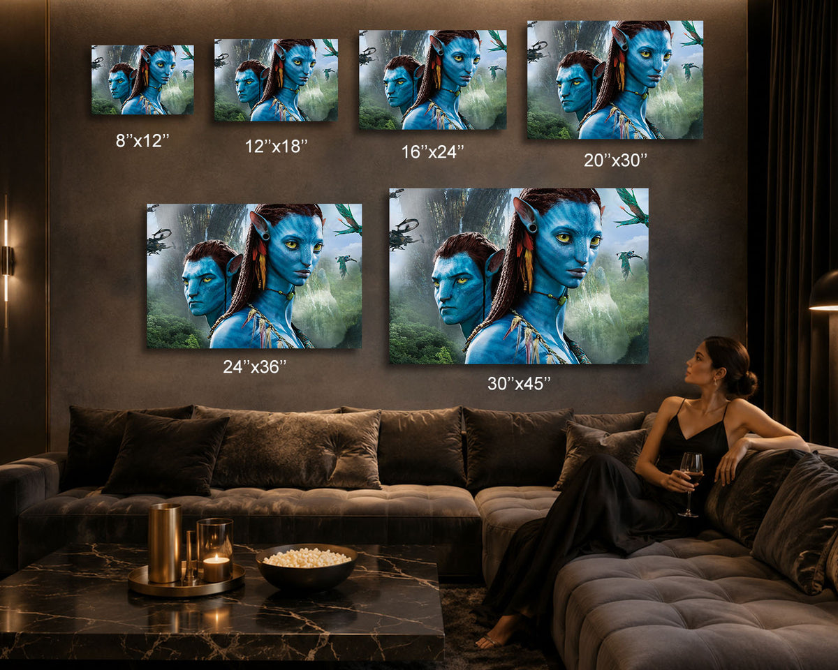 Avatar Movie Character Wall Artwork