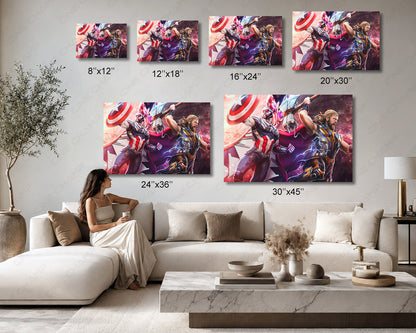 Avengers The Kang Dynasty Canvas Print