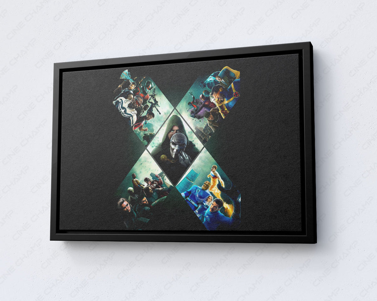 Avengers Doomsday gaming room wall art