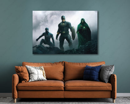 Avengers superhero canvas print