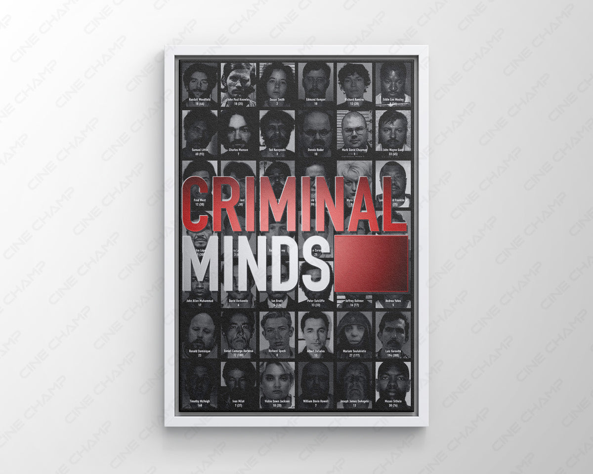 BAU Behavioral Analysis Unit Crime Drama Wall Art