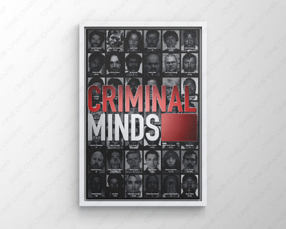 BAU Behavioral Analysis Unit Crime Drama Wall Art