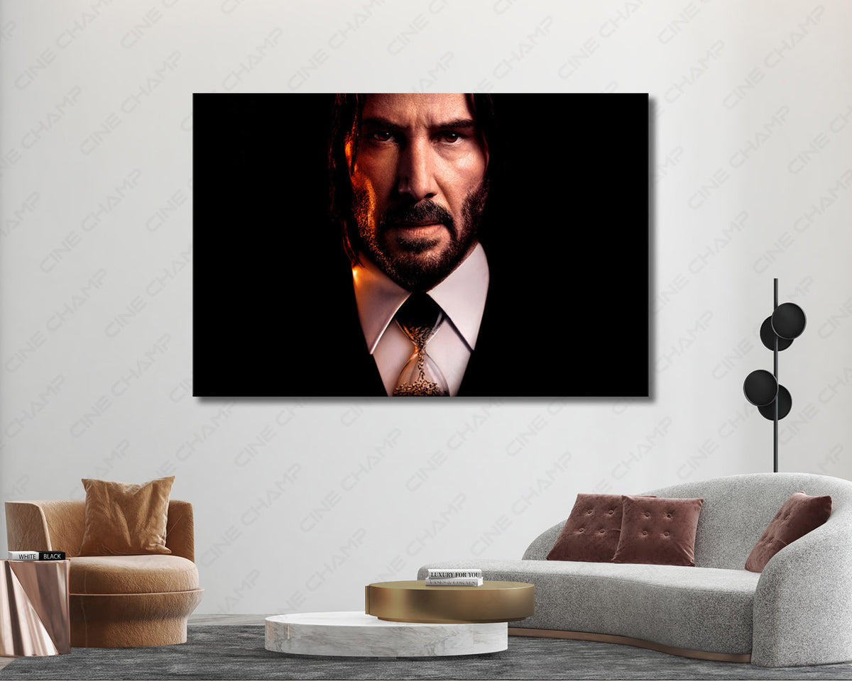 Baba Yaga John Wick premium canvas