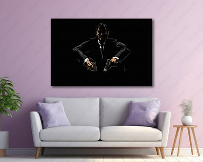 Baba Yaga cinematic assassin artwork