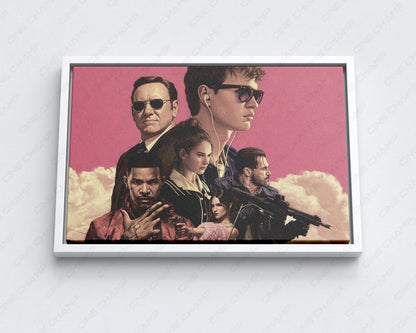 Baby Driver Action Movie Wall Decor For Gaming Room