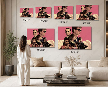 Baby Driver Cinematic Car Artwork For Collectors