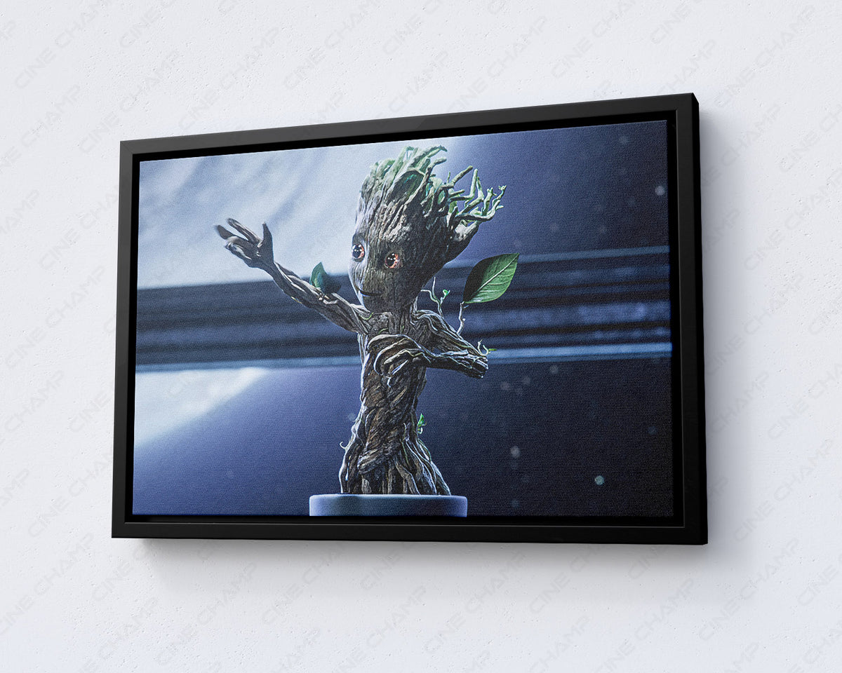 Baby Groot wall decor