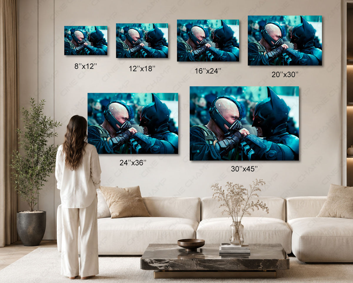 Bane Cinematic Movie Wall Art