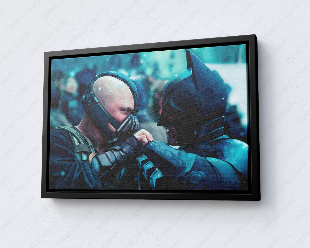 Bane Masked Villain Canvas Art