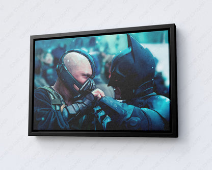 Bane Masked Villain Canvas Art