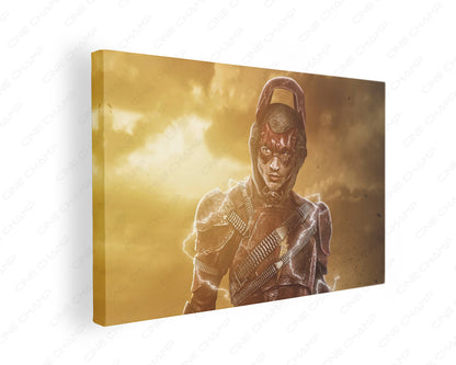 Barry Allen Justice League canvas print