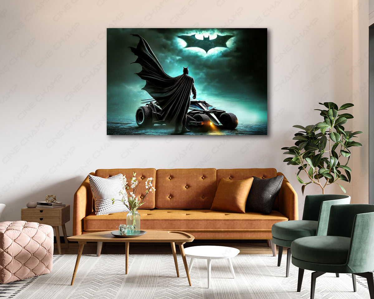 Batman And The Signal Wall Art