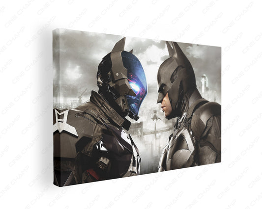 Batman Arkham Knight Bruce Wayne Canvas Wall Art