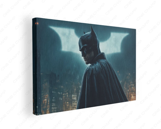 Batman Became a Legend Canvas Wall Art