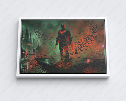 Batman Beyond Gotham City Wall Art