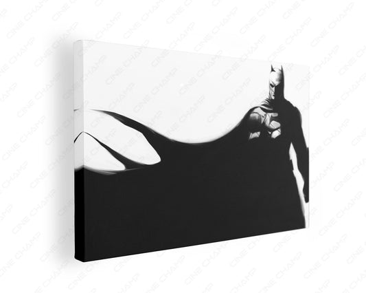 Batman Canvas Wall Art Dark Knight Gotham City Decor