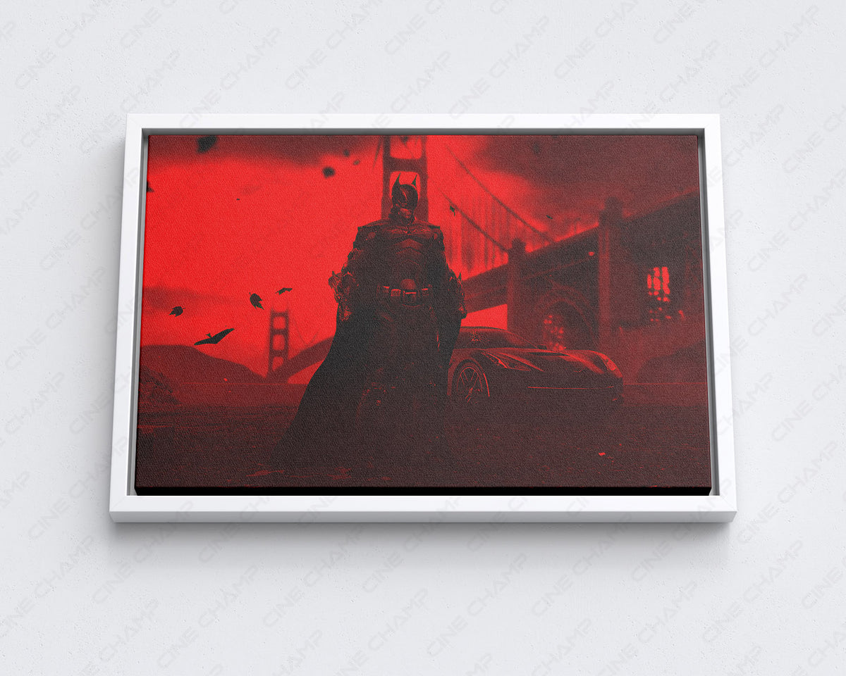 Batman Cinematic Movie Poster Canvas