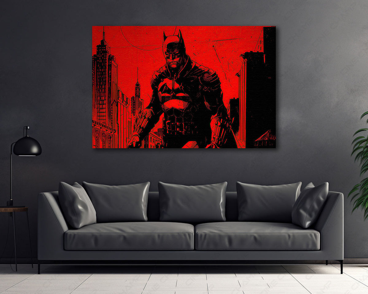 Batman Dark Knight Canvas Print