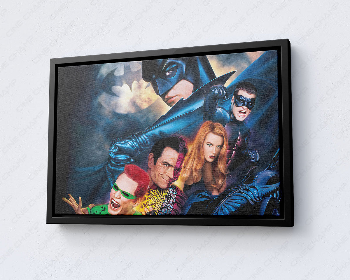 Batman Forever Cinematic Canvas Artwork
