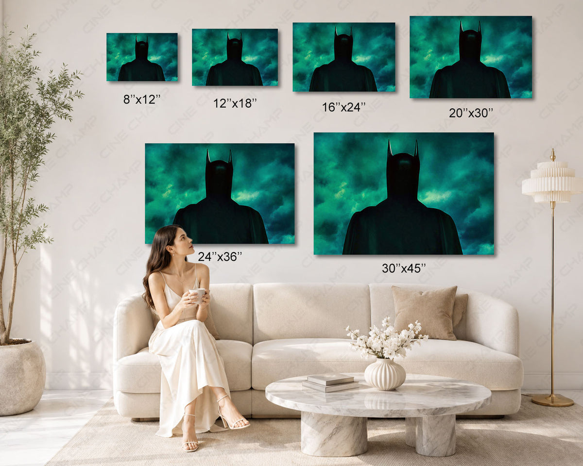 Batman Forever Superhero Wall Art