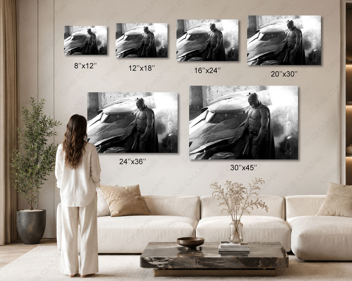 Batman Gaming Room Wall Artwork