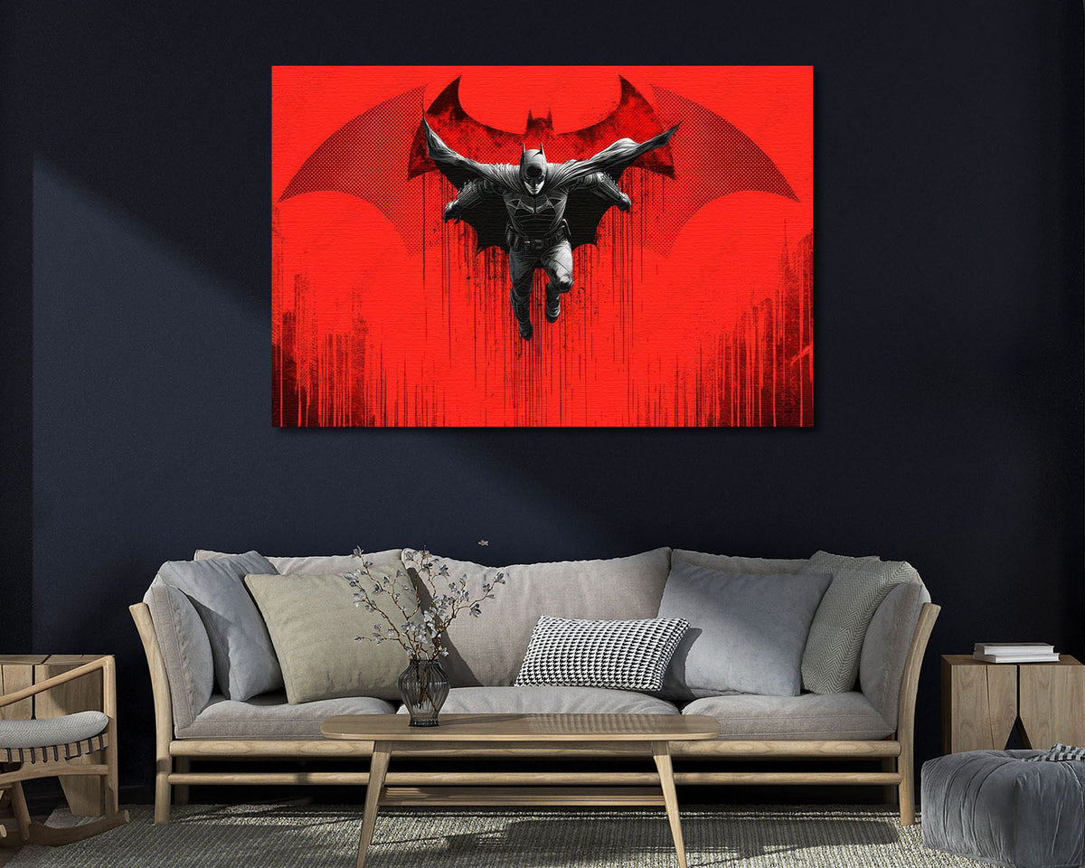 Batman Gotham Guardian Canvas Print