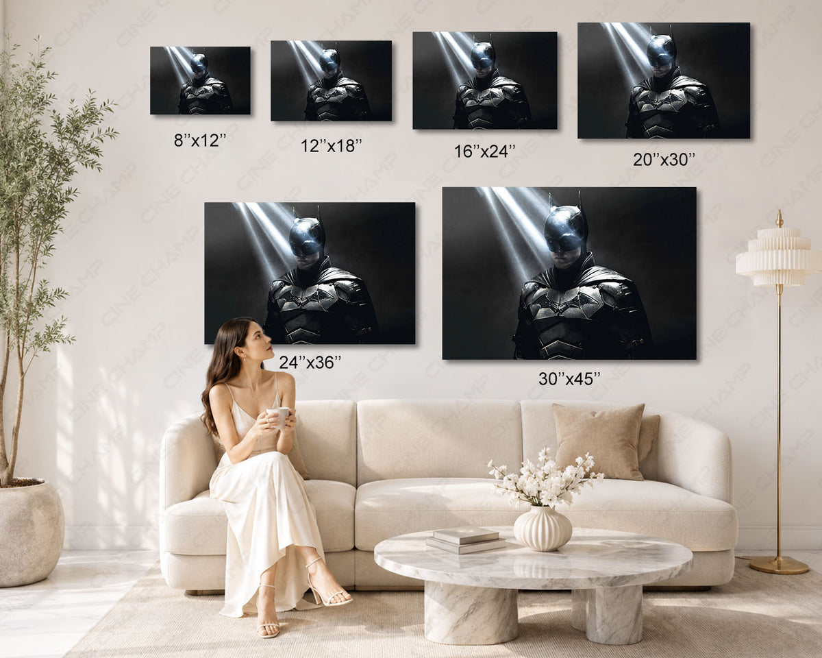 Batman Home Theater Canvas Wall Art