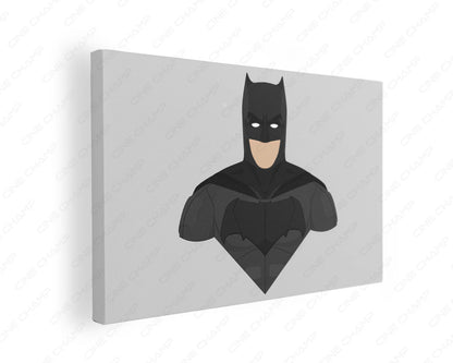 Batman Minimalism Canvas Wall Art