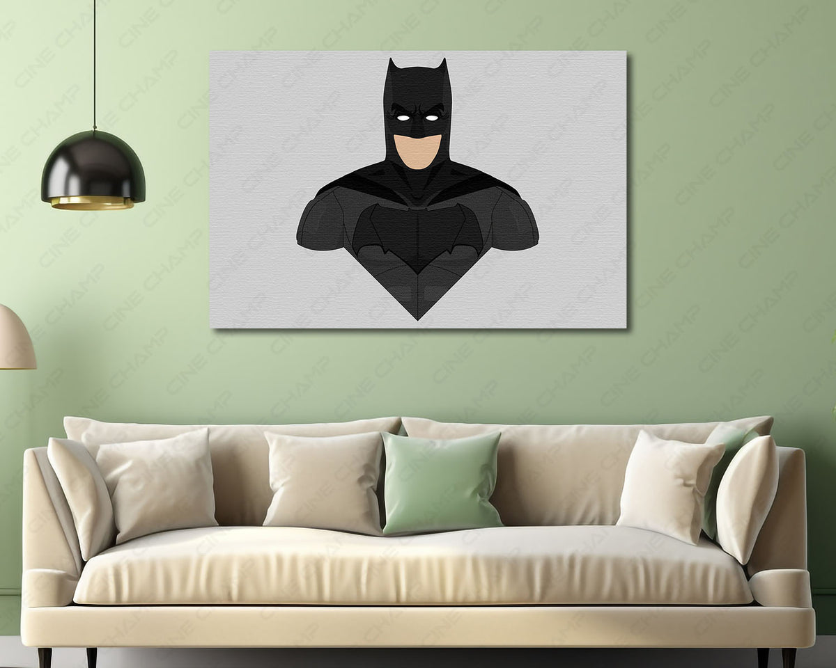 Batman Minimalist Canvas Print