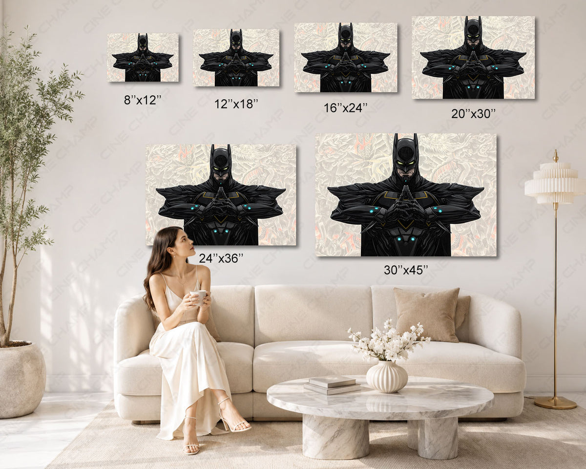 Batman Ninja Home Theater Wall Art