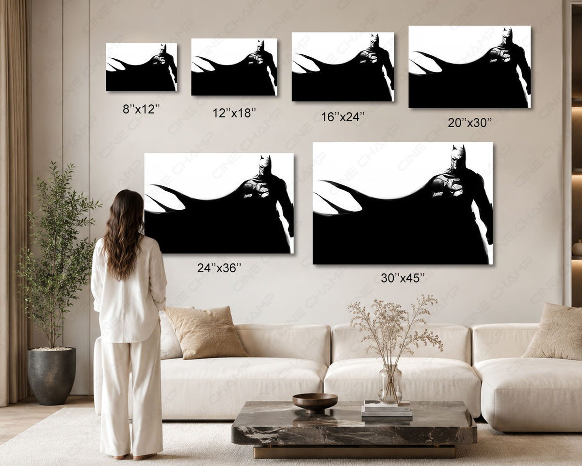Batman Premium Canvas Wall Decor For Collectors