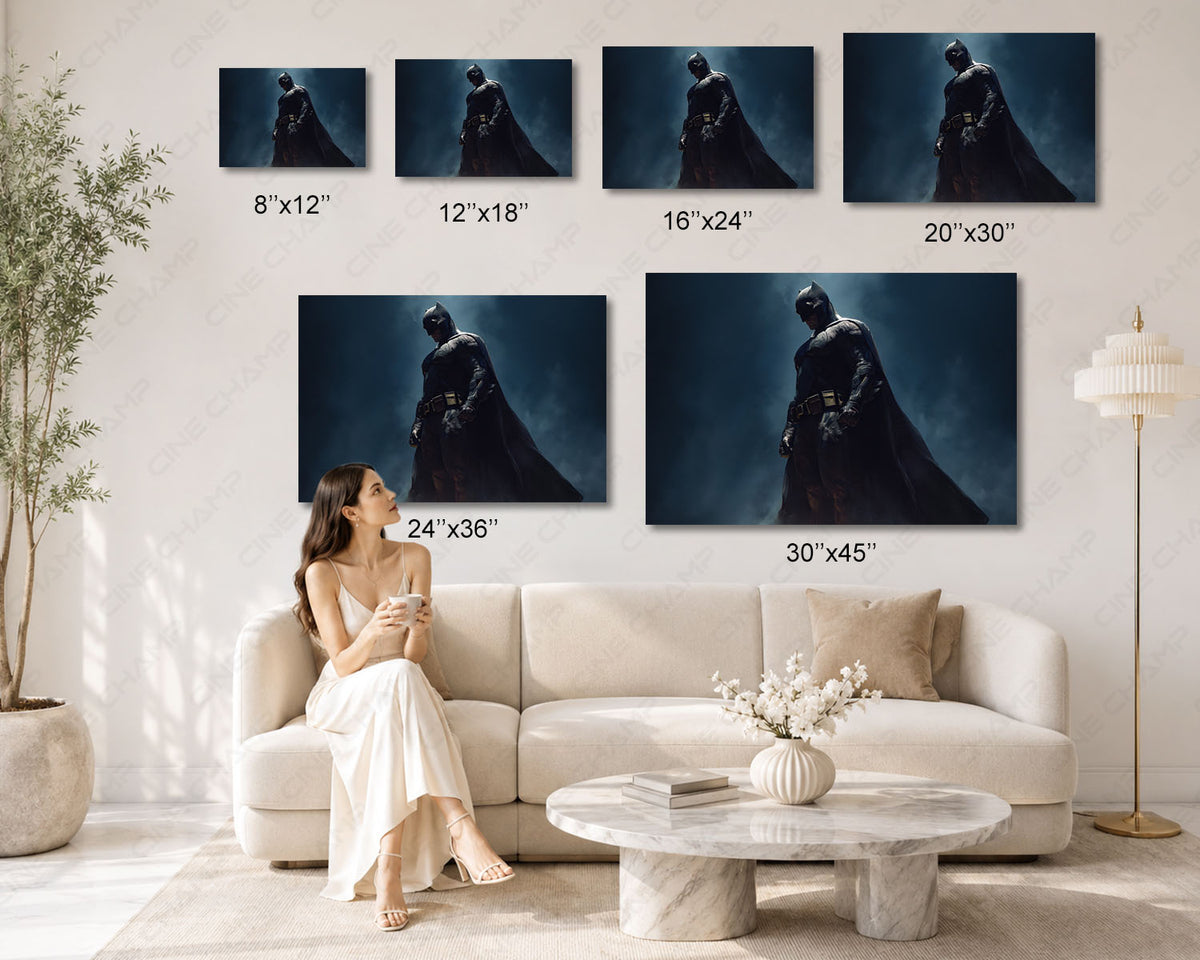 Batman Shadow Home Theater Wall Art
