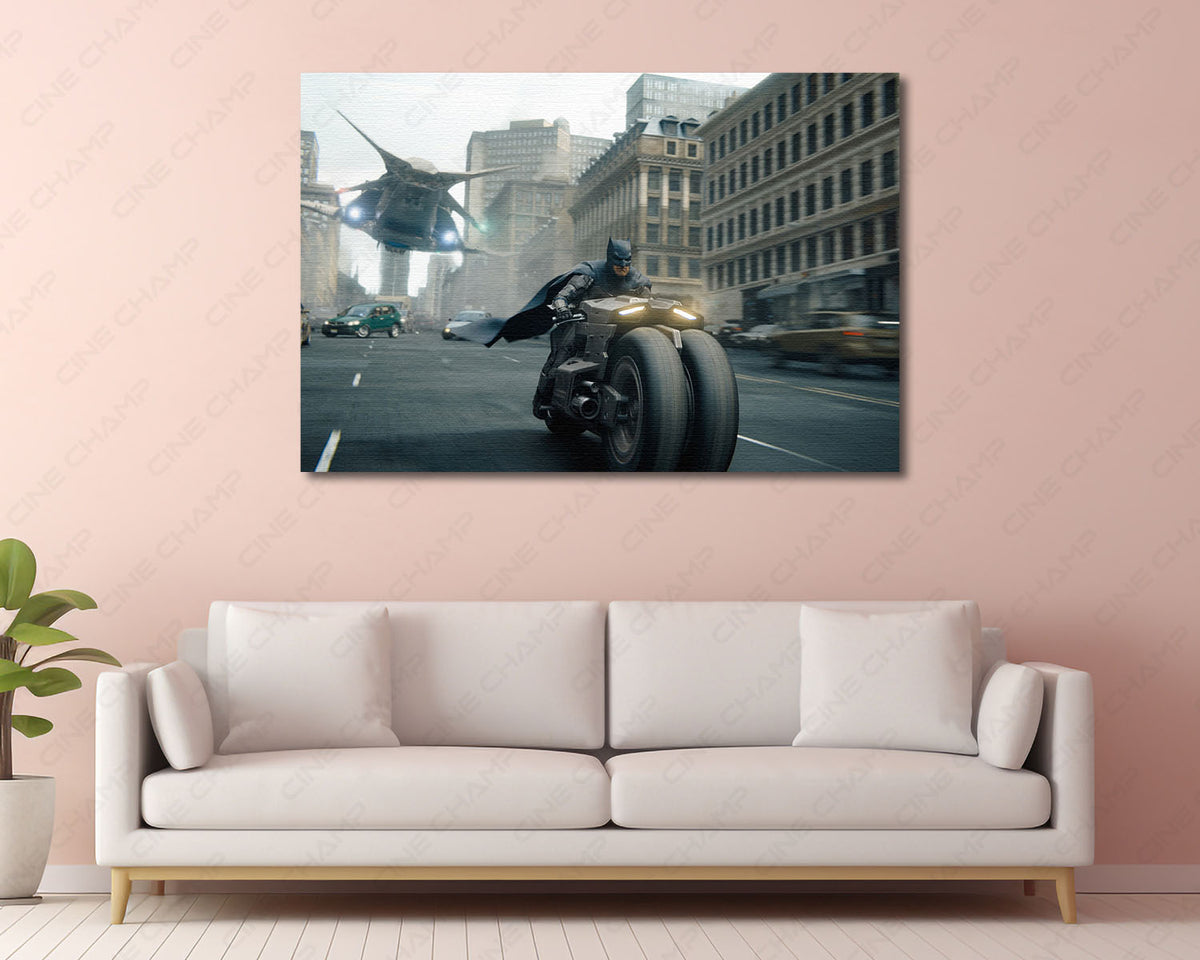 Batman The Flash Cinematic Wall Artwork
