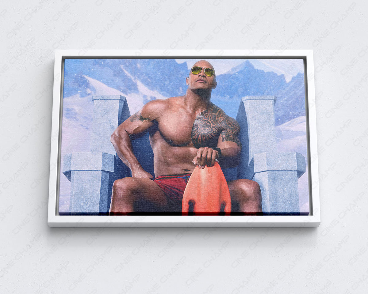 Baywatch Lifeguard Canvas Artwork