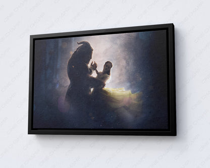 Beauty and the Beast Canvas Wall Art
