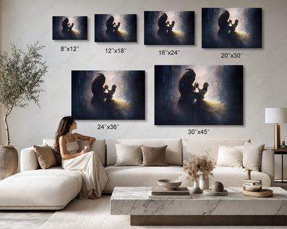 Beauty and the Beast Canvas Wall Art