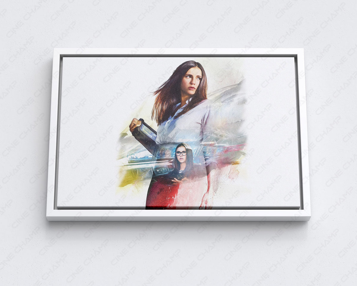 Becky Character Movie Room Canvas Artwork