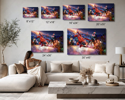 Big Hero 6 Canvas Print Available in Multiple Sizes