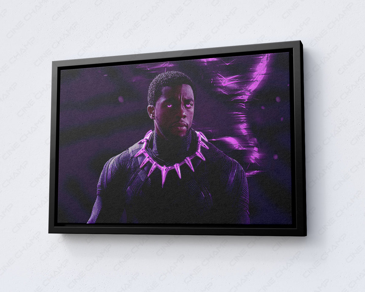 Black Panther Character Canvas Art