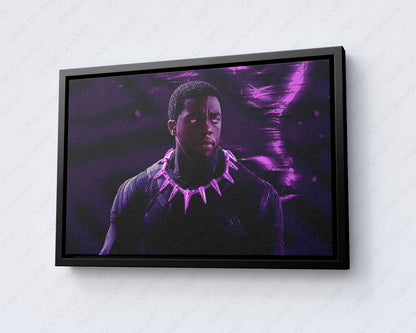 Black Panther Character Canvas Art