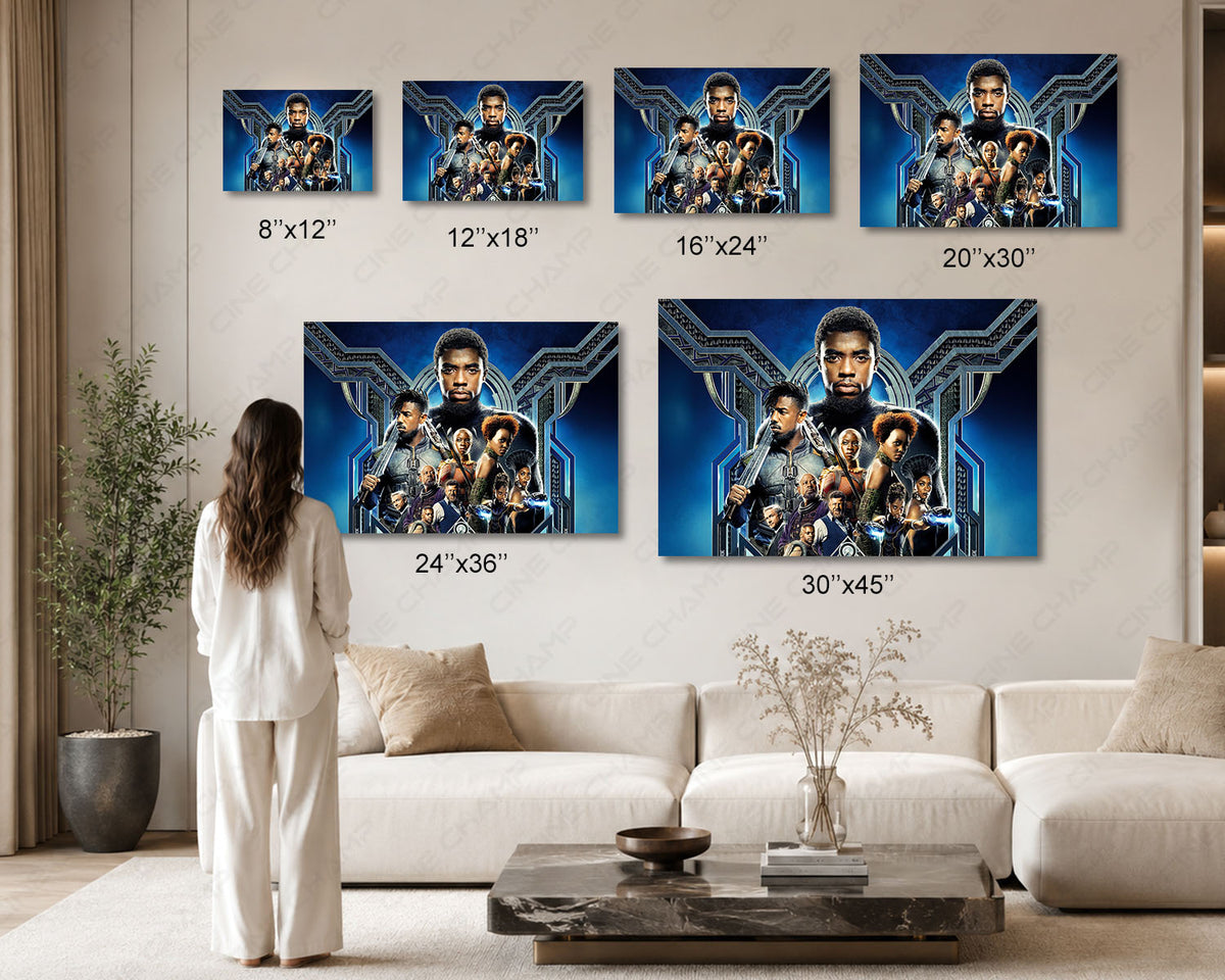 Black Panther Home Theater Wall Art