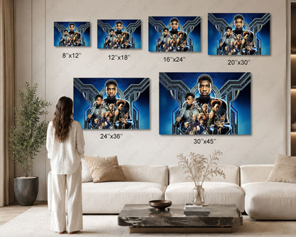 Black Panther Home Theater Wall Art