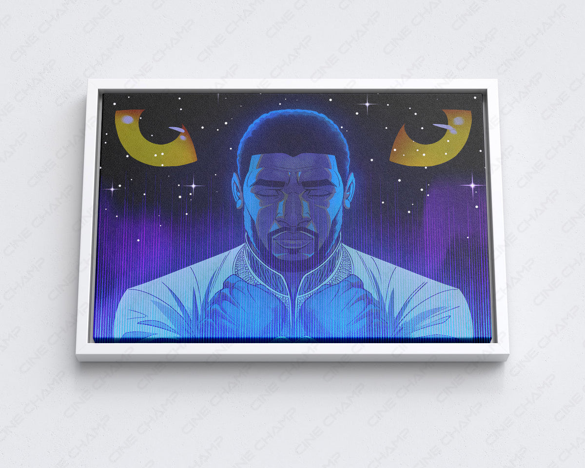 Black Panther Illustration Poster Canvas