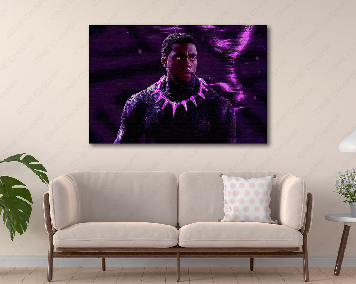 Black Panther Marvel Canvas Print