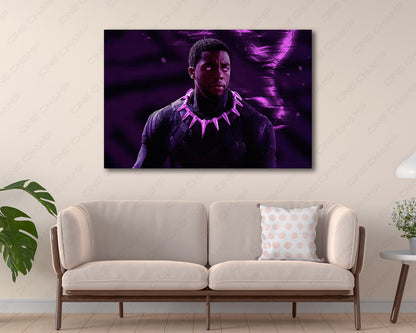 Black Panther Marvel Canvas Print