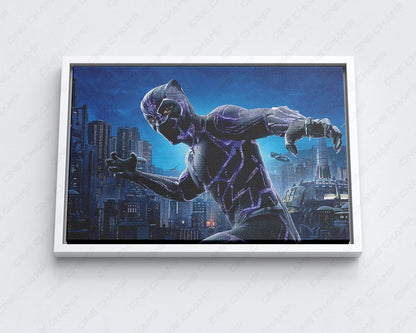 Black Panther Movie Canvas Art
