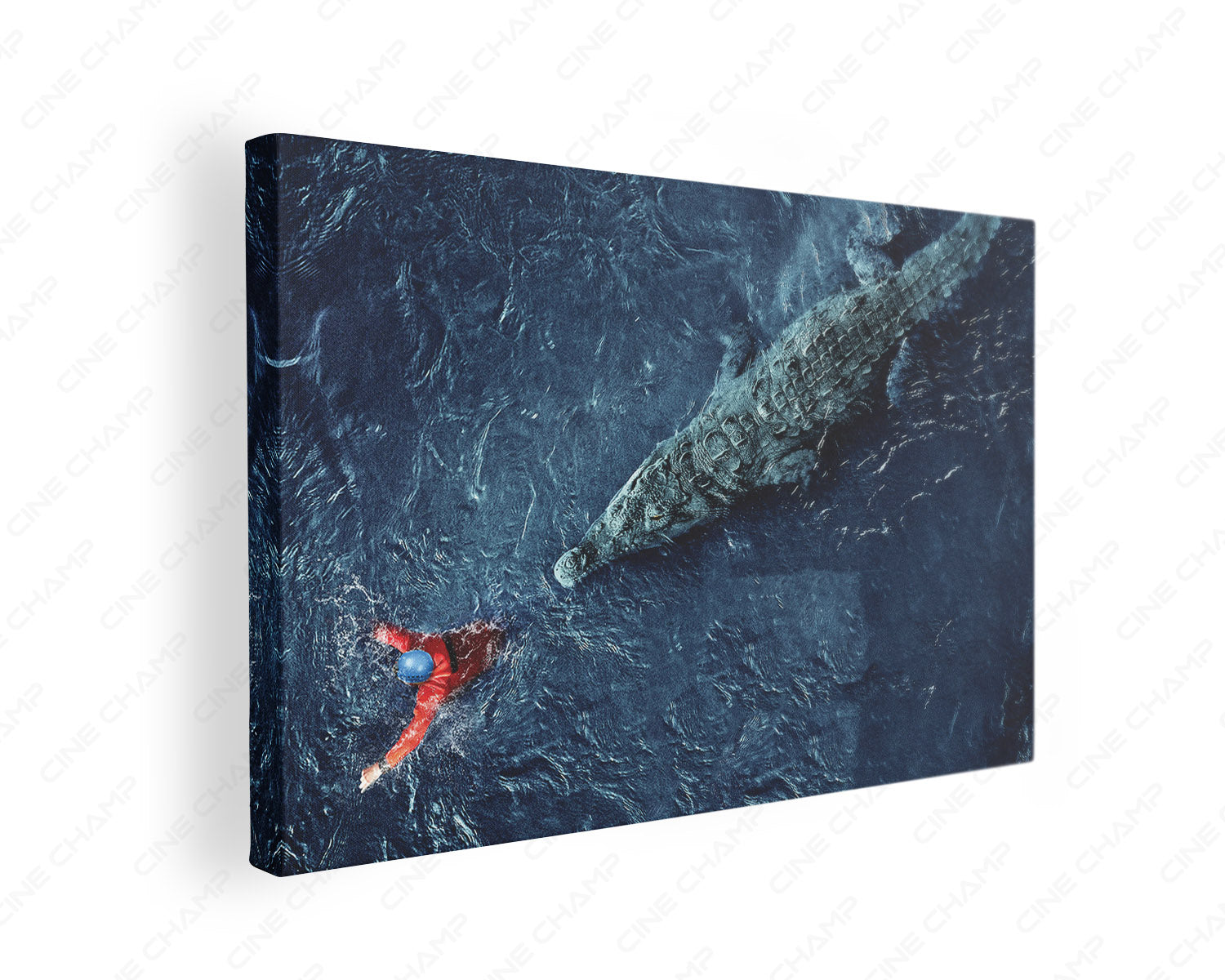 Black Water Abyss Canvas Print Gallery Wrap - Horror Movie Wall Art