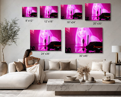 Blade Runner 2049 Canvas Print Premium Sci-Fi Movie Wall Art